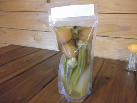 夏野菜の甘酢煮